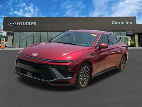 Red 2025 Hyundai Sonata Hybrid SEL for sale in Carrollton, GA