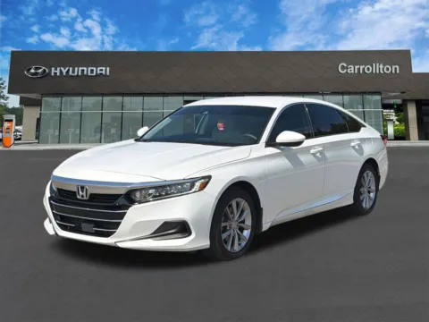 White 2022 Honda Accord LX for sale in Carrollton, GA