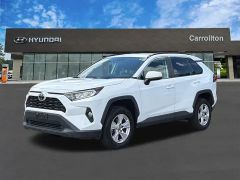 White 2021 Toyota RAV4 XLE for sale in Carrollton, GA