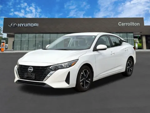 White 2024 Nissan Sentra SV for sale in Carrollton, GA