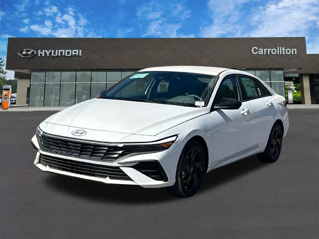 White 2026 Hyundai Elantra SEL Sport for sale in Carrollton, GA