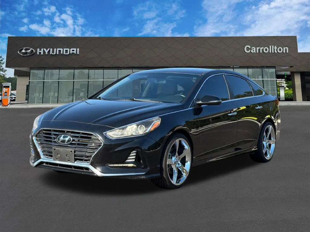 Black 2018 Hyundai Sonata SEL for sale in Carrollton, GA