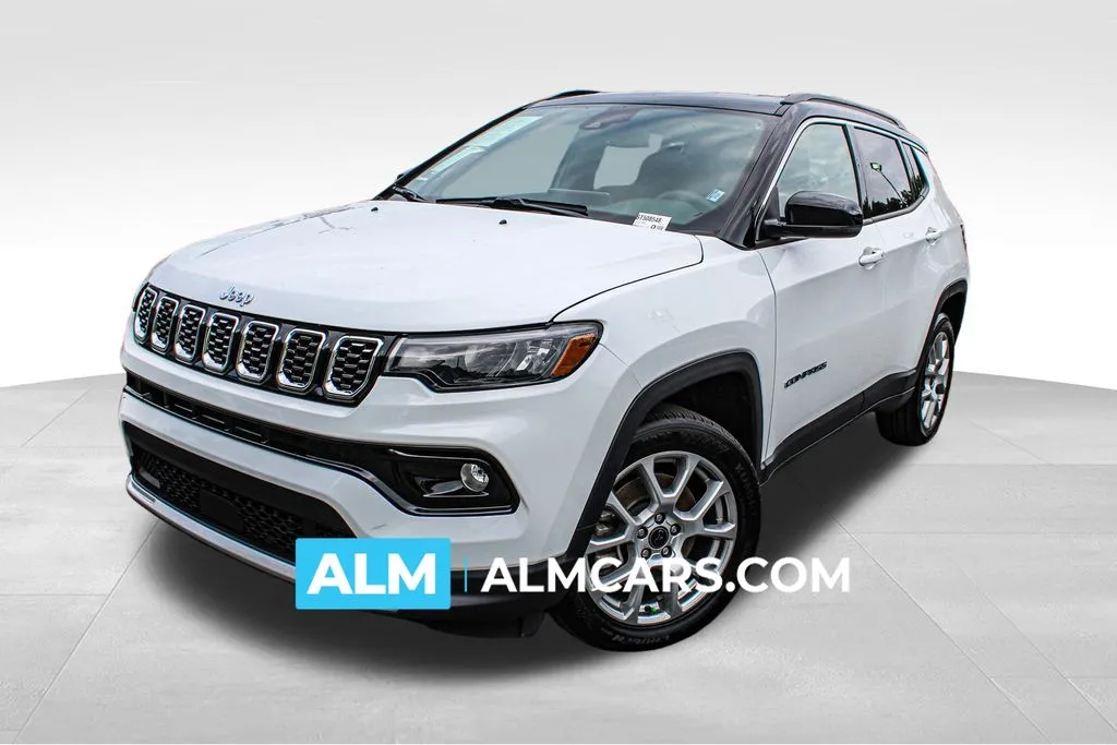 White 2025 Jeep Compass Limited for sale in Duluth, GA