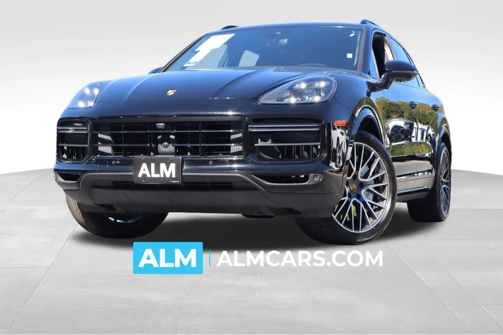 Black 2021 Porsche Cayenne Turbo for sale in Duluth, GA