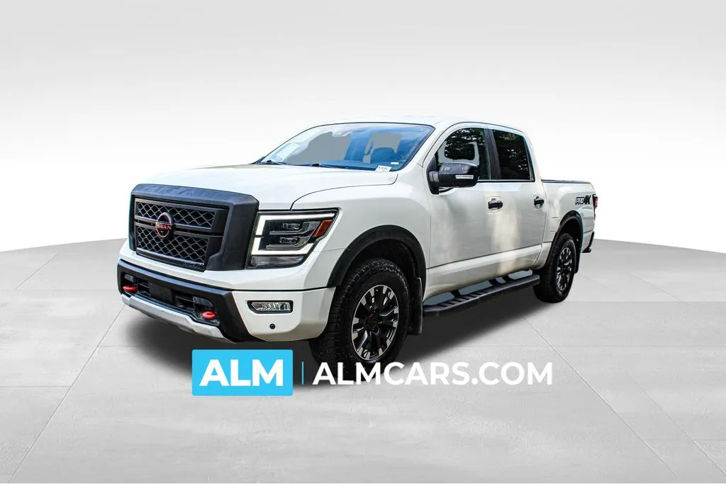 White 2023 Nissan Titan PRO-4X for sale in Duluth, GA