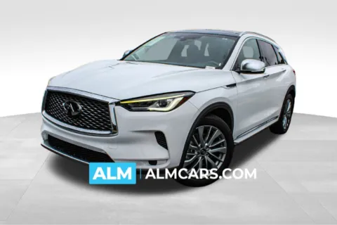 White 2023 INFINITI QX50 LUXE for sale in Duluth, GA