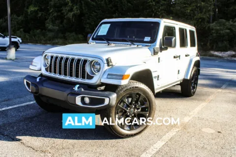 Silver 2024 Jeep Wrangler Sahara 4xe for sale in Duluth, GA