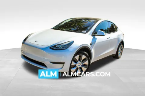 White 2023 Tesla Model Y Long Range for sale in Duluth, GA