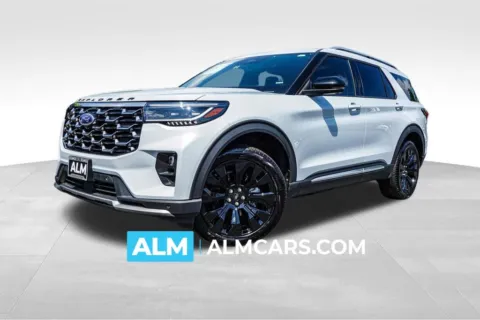 White 2025 Ford Explorer Platinum for sale in Kennesaw, GA