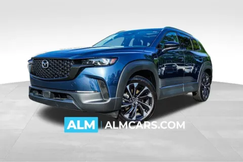 Blue 2025 Mazda CX-50 Hybrid Premium Plus for sale in Kennesaw, GA