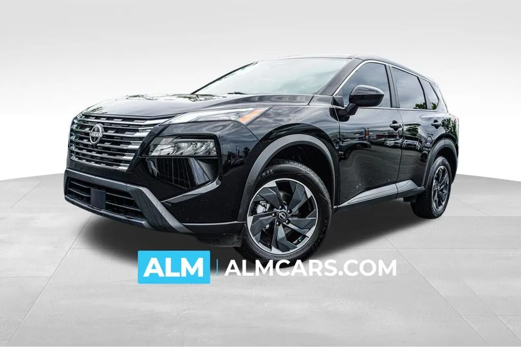 Black 2024 Nissan Rogue SV for sale in Kennesaw, GA