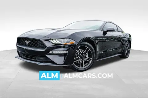 Black 2018 Ford Mustang EcoBoost Premium for sale in Kennesaw, GA
