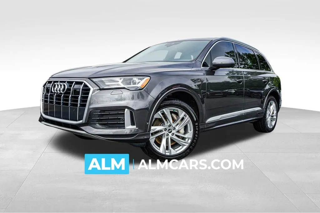 Gray 2021 Audi Q7 45 Premium Plus for sale in Kennesaw, GA