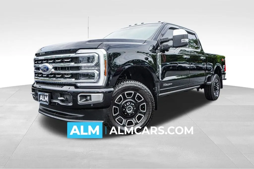 Black 2024 Ford F-250SD Platinum for sale in Kennesaw, GA
