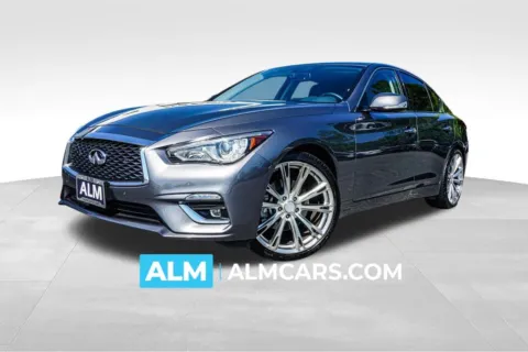 Gray 2023 INFINITI Q50 LUXE for sale in Kennesaw, GA