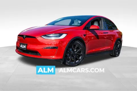 Red 2022 Tesla Model X Plaid for sale in Kennesaw, GA