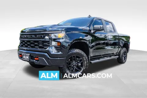 Black 2024 Chevrolet Silverado 1500 Custom Trail Boss for sale in Kennesaw, GA