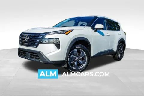 White 2024 Nissan Rogue SV for sale in Kennesaw, GA