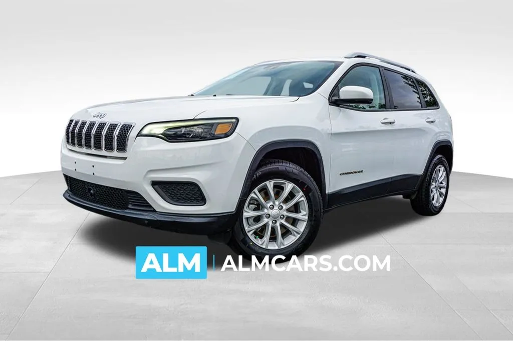 White 2021 Jeep Cherokee Latitude for sale in Kennesaw, GA