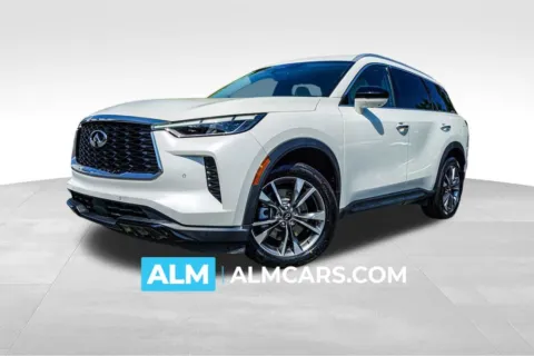 White 2023 INFINITI QX60 LUXE for sale in Kennesaw, GA