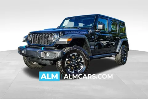 Black 2024 Jeep Wrangler Rubicon 4xe for sale in Kennesaw, GA