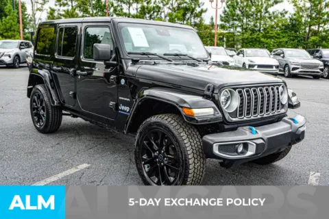 Another view of 2024 Jeep Wrangler Sahara 4xe for sale in Kennesaw, GA at ALM Kennesaw