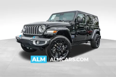 Black 2024 Jeep Wrangler Sahara 4xe for sale in Kennesaw, GA