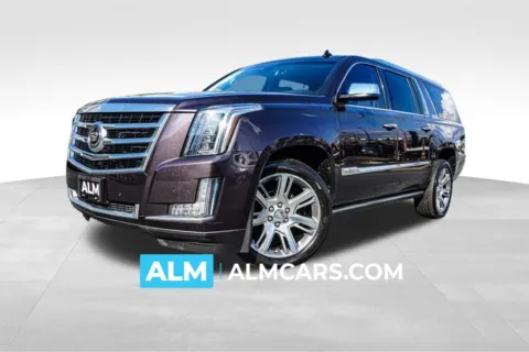 Black 2015 Cadillac Escalade ESV Premium for sale in Kennesaw, GA