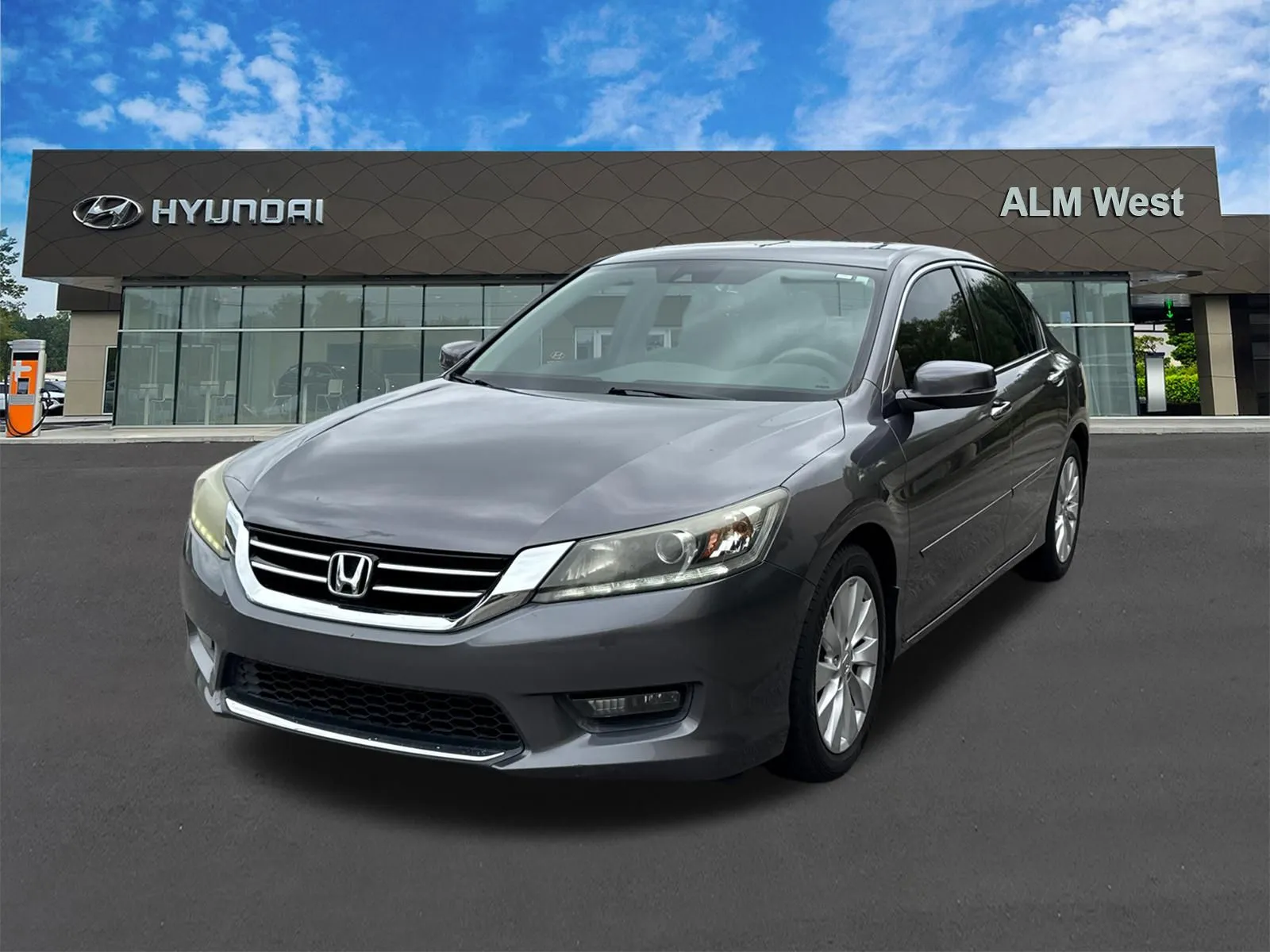 Gray 2015 Honda Accord EX-L for sale in Lithia Springs, GA
