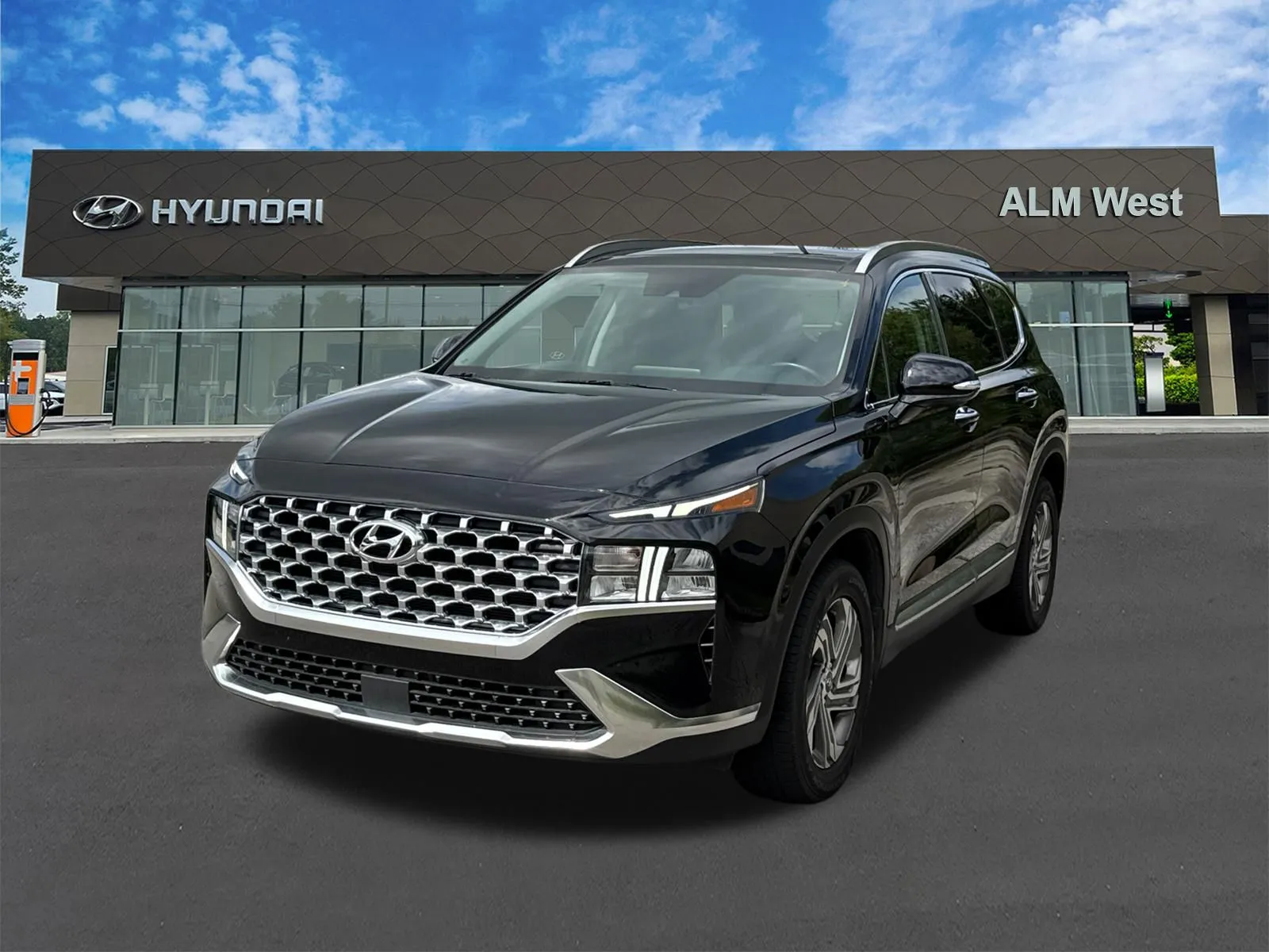 Black 2022 Hyundai Santa Fe SEL for sale in Lithia Springs, GA