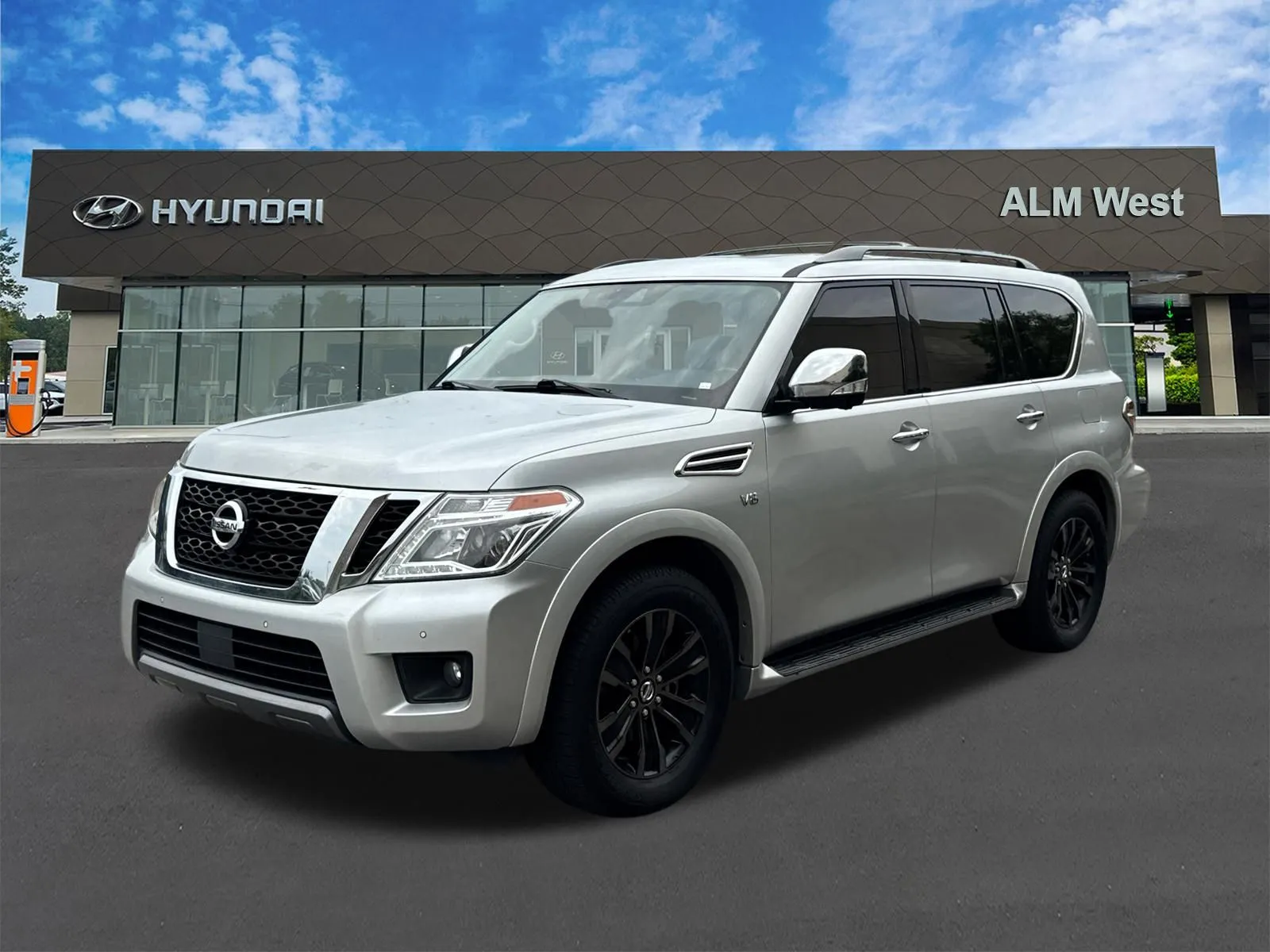 Silver 2019 Nissan Armada Platinum for sale in Lithia Springs, GA
