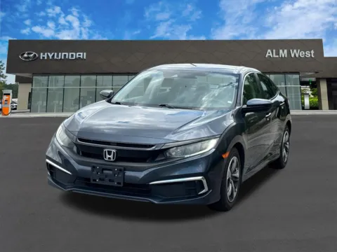 Blue 2019 Honda Civic LX for sale in Lithia Springs, GA