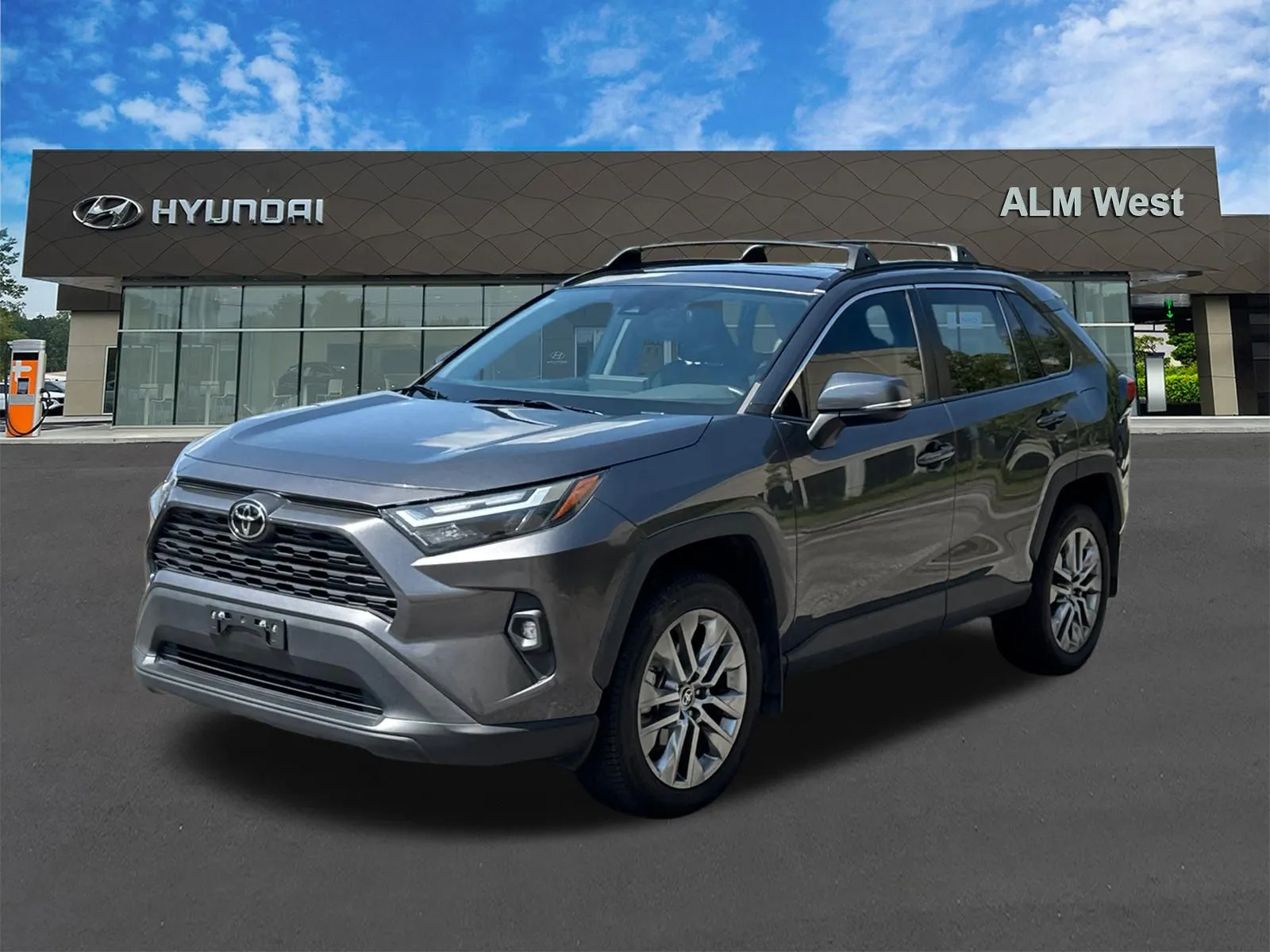 Gray 2022 Toyota RAV4 XLE Premium for sale in Lithia Springs, GA