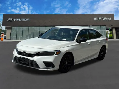 White 2024 Honda Civic Sport for sale in Lithia Springs, GA