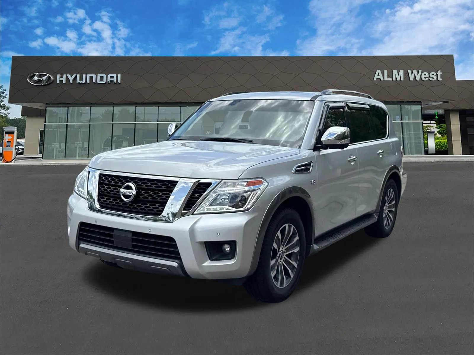 Silver 2019 Nissan Armada SL for sale in Lithia Springs, GA
