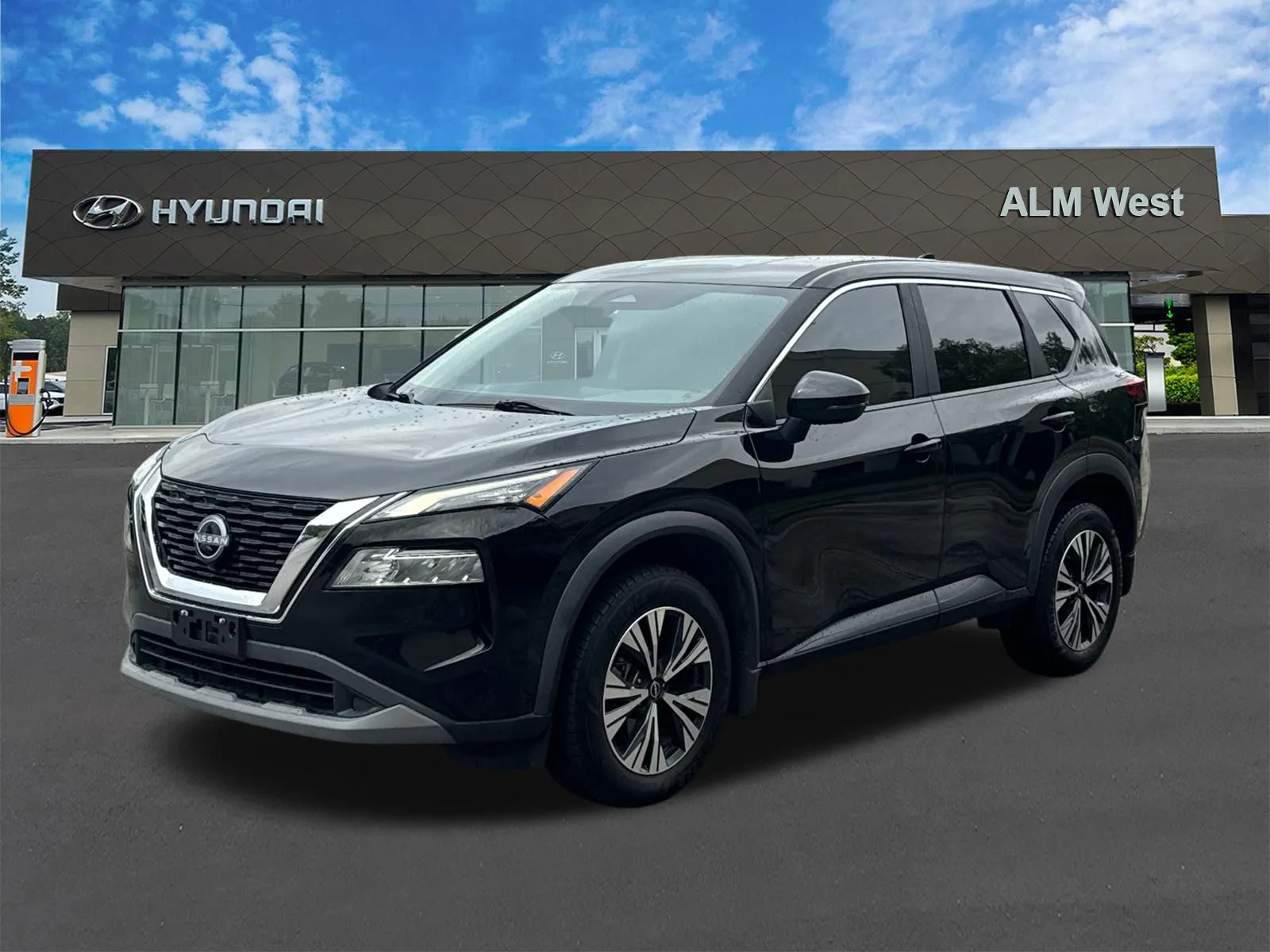 Black 2023 Nissan Rogue SV for sale in Lithia Springs, GA