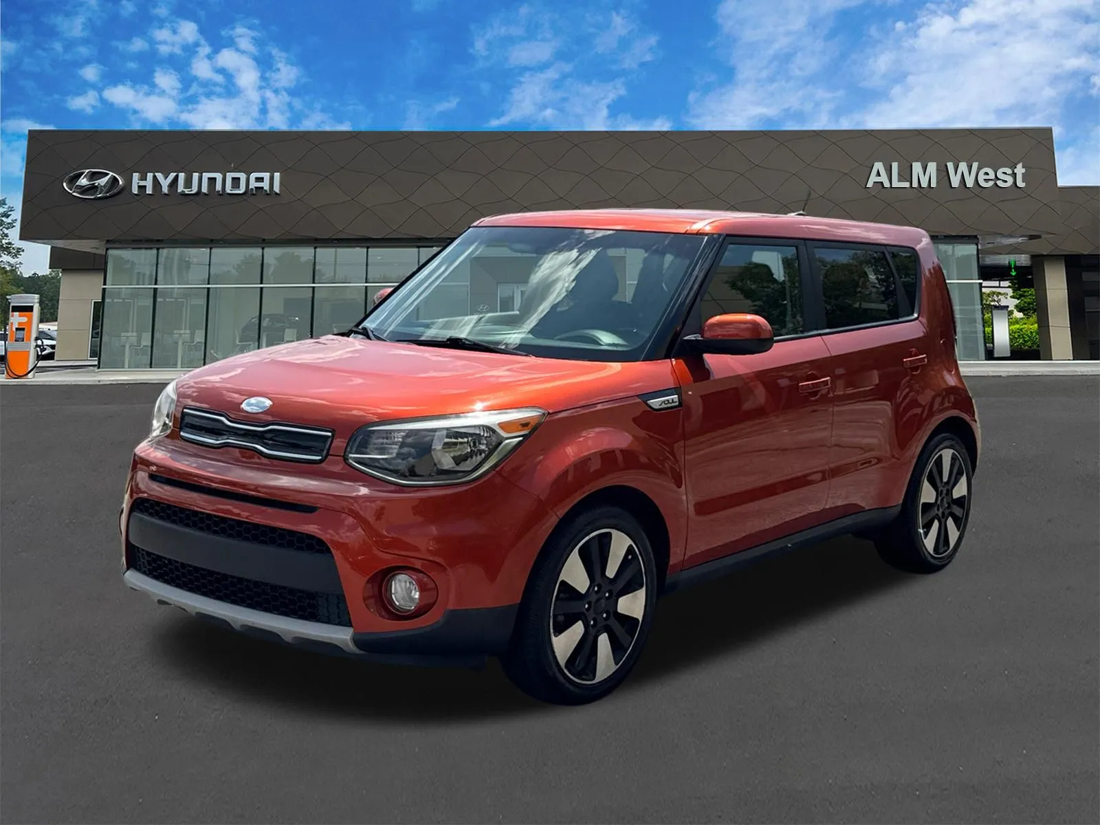 Orange 2019 Kia Soul Plus for sale in Lithia Springs, GA