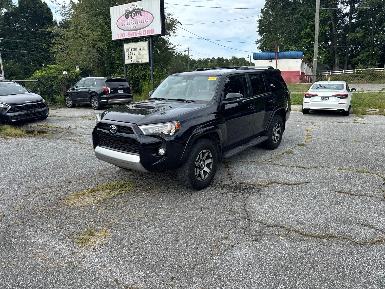 Black 2018 Toyota 4Runner TRD Off-Road Premium for sale in Lithia Springs, GA