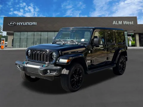 Black 2024 Jeep Wrangler Sahara 4xe for sale in Lithia Springs, GA