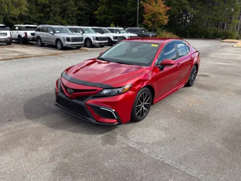 Red 2023 Toyota Camry SE for sale in Lithia Springs, GA