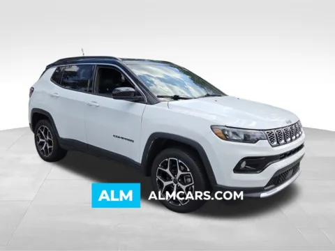 White 2025 Jeep Compass Limited for sale in Macon, GA