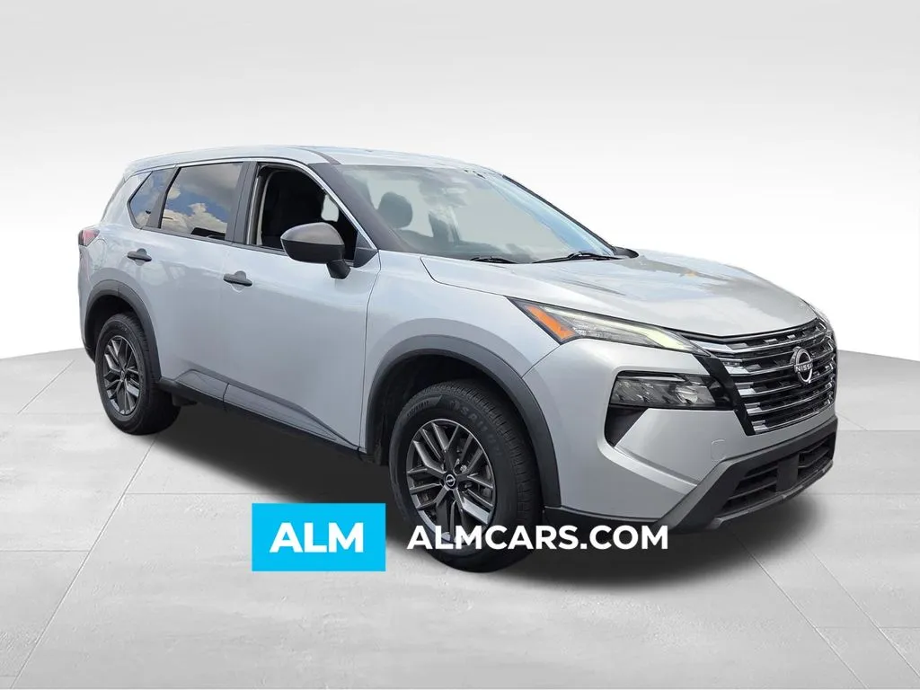 Silver 2024 Nissan Rogue S for sale in Macon, GA