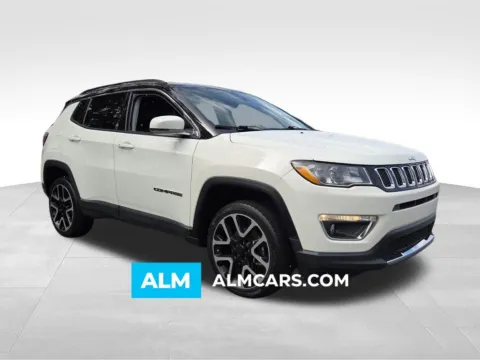 White 2018 Jeep Compass Limited for sale in Macon, GA