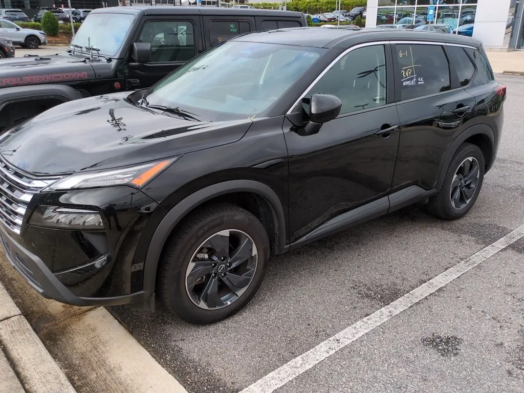 Black 2025 Nissan Rogue SV for sale in Macon, GA