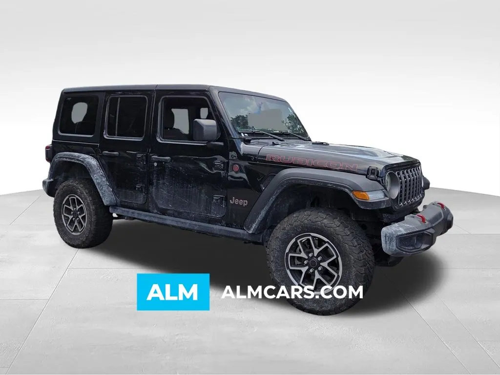 Black 2025 Jeep Wrangler Rubicon for sale in Macon, GA
