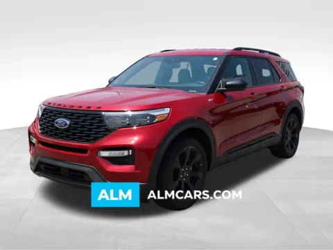 Red 2022 Ford Explorer ST-Line for sale in Macon, GA
