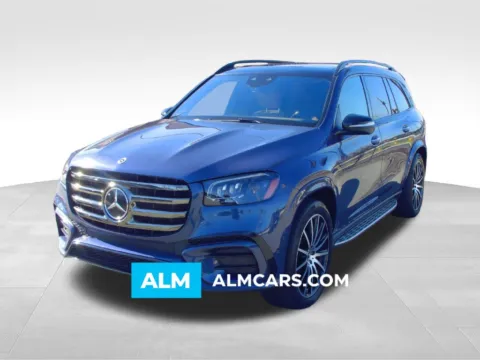 Blue 2024 Mercedes-Benz GLS 450 for sale in Macon, GA