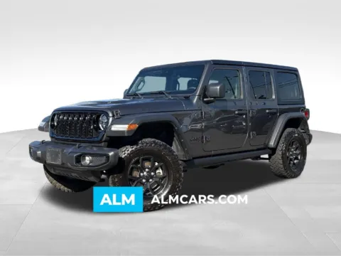 Gray 2024 Jeep Wrangler Sport for sale in Macon, GA