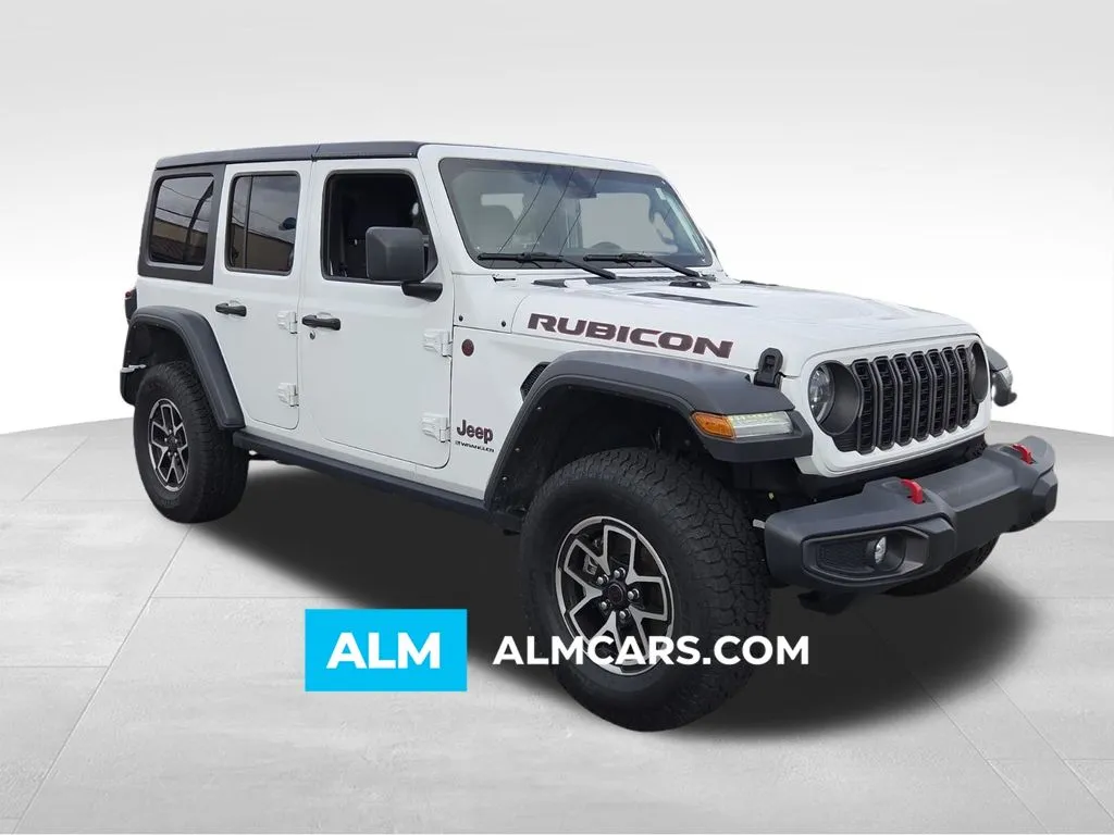 White 2024 Jeep Wrangler Rubicon for sale in Macon, GA