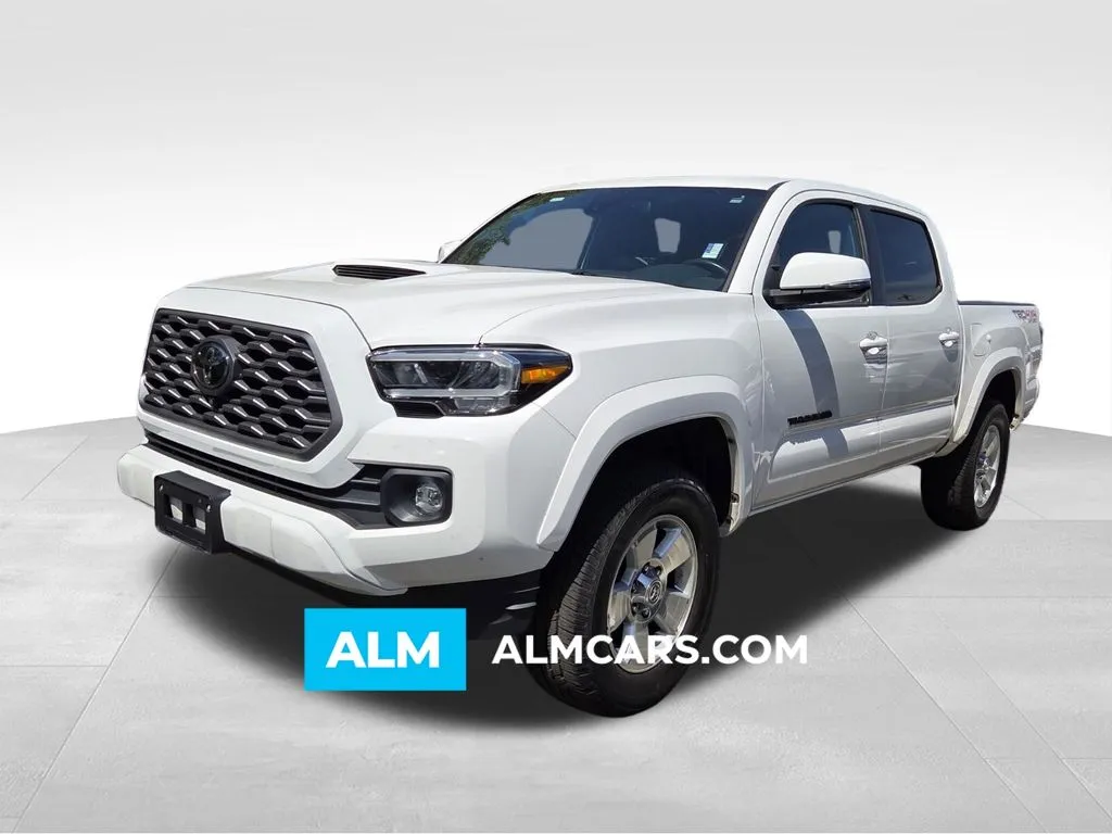 White 2021 Toyota Tacoma TRD Sport for sale in Macon, GA